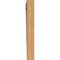 Ekena Millwork Merced Slat Smooth Bracket, Western Red Cedar, 5 1/2"W x 44"D x 44"H BKT06X44X44MRC06SWR - alternate 2